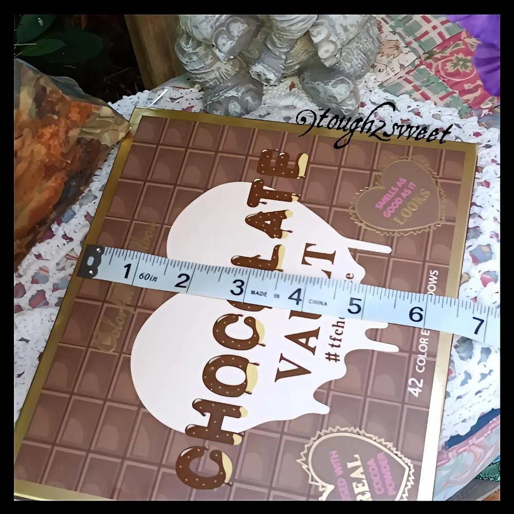 🆕️42 COLOR CHOCOLATE VAULT HIGHLY PIGMENTED EYESHADOWS INFUSED WITH REAL COCOA - Picture 9 of 14